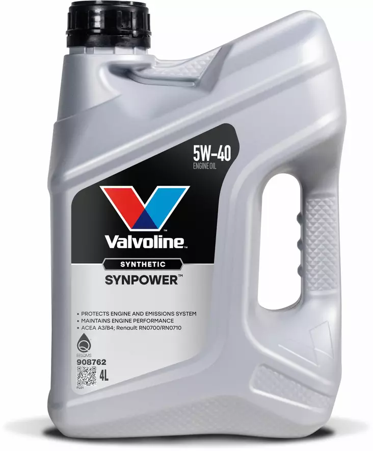 Valvoline SynPower 5W-30 motorolja 4 l - Motoroljor - 8710941018669 - 1