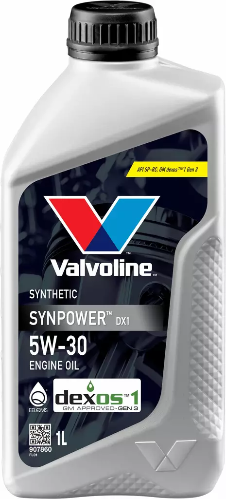 Valvoline SynPower DX1 5W-30 motorolja 1 l - Motoroljor - 8710941013879 - 1