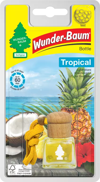 Wunderbaum Tropical 4,5ml - Bilkemikalier - 7315870087079 - 2
