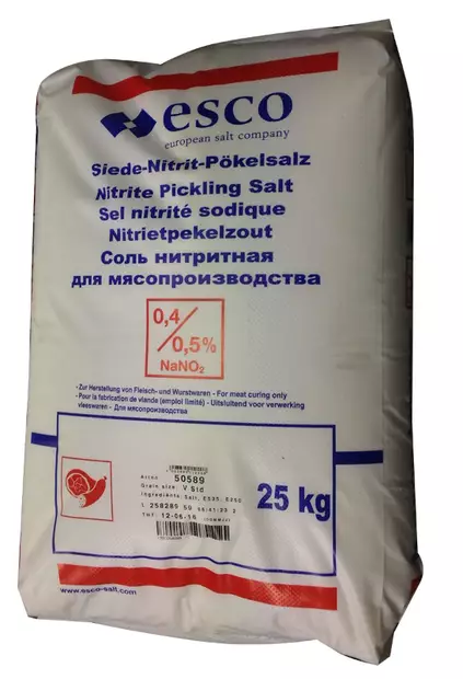 Nitritsalt 25 kg - Konserveringsprodukter - nitriittisuola - 1