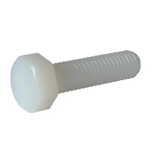 Sexkantsskruv M6 x 16 mm 6.6 nylon 25 st - Bultar och muttrar, metrisk gänga - 8716106608119a - 1