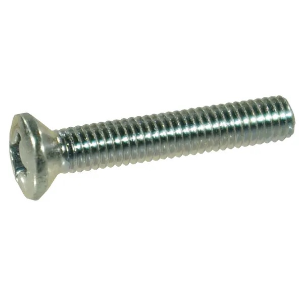 Linskruv PH3 M6 x 20 mm 4.8 förzinkad 100 st - Bultar och muttrar, metrisk gänga - 8716106362530a - 1