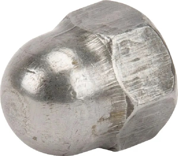 Möttring klass 6 svart M6 50 st - Bultar och muttrar, metrisk gänga - 5700038031599a - 1