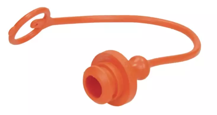 Dammskydd för snabbkoppling orange - Hydraulik - TM12LA - 1