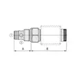 2/2 ventil NC patron 40 l - Hydraulik - EC08M20NB - 2