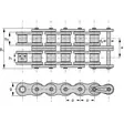 Rullkedja 1/2" x 5/16" (08B2) 5 m - Rullkedjor - 8719774919990b - 2