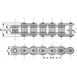 Rullkedja 5/8" x 3/8" (ASA 50) 5 m - Rullkedjor - 8719774922280b - 2