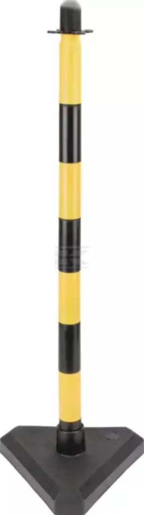 Varningsstolpe gulsvart 86 cm - Säkerhetsprodukter - PKKYB - 1