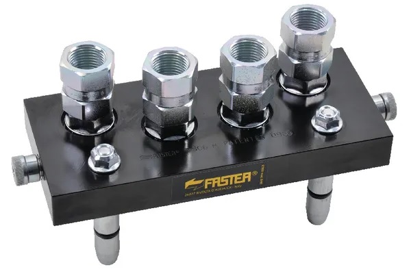 Snabbuttagning Multifaster PS06 4 x 3/8" (maskindel) - Hydraulik - 2PS06412GMC - 1