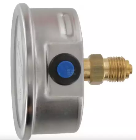 Tryckmätare 63mm 0-400bar 1/4" baksidan - Tryckmätare - MA63400B04SSGF - 2