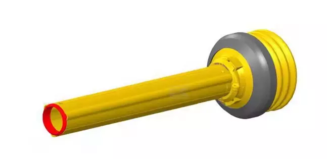 Skydd halvdel inre ST15 D158 - Skyddsrör och skyddsomslag - ST151000I - 1