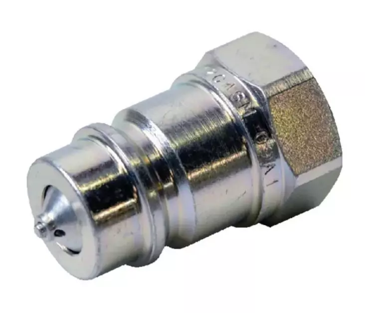 Snabbkoppling Hane 1/2" N 1/2" BSPP Faster med tryckavlastning - Hydraulik - 4NV12GASM - 1