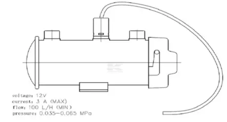 Elektrisk dieselpump - Andra traktortillbehör - 82006948N - 2