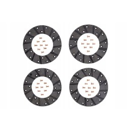 Bromsbelägg CNH 4 st/förpackning - Andra traktortillbehör - 3134669R2N - 1