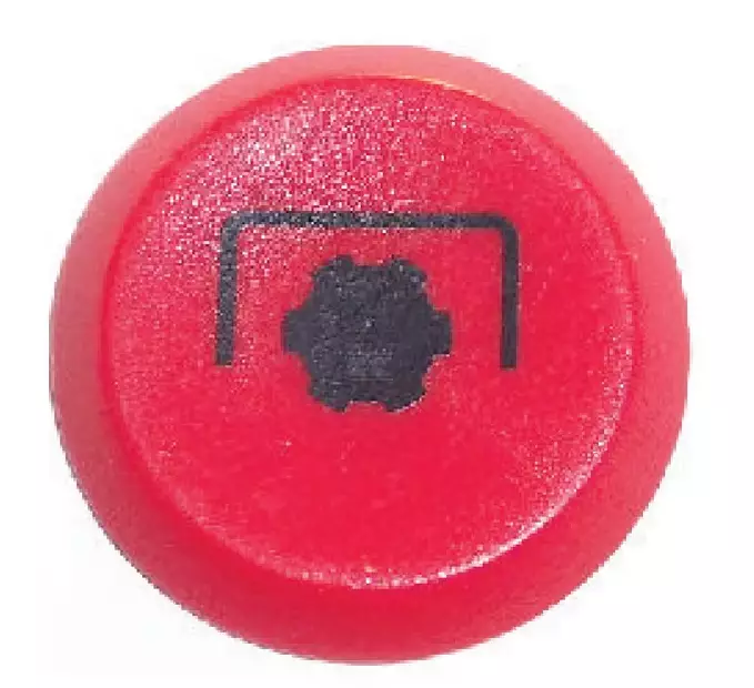 Tryckknappsbrytare - PTO, rund - Hytt och kaross - 11145340PN - 1