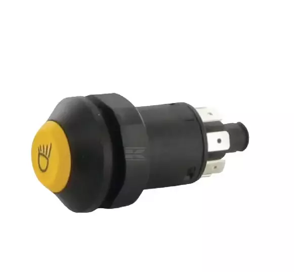 Tryckknappströmbrytare - Arbetslampa, rund - Hytt och kaross - 11175250PN - 1