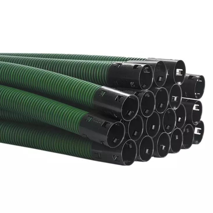 EKO dräneringsrör 100 mm x 5 m SN8 - Andra VVS-tillbehör - SO10058EKO - 1