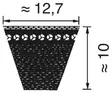 Vevrem XPA1332 - Remmar och tillbehör - XPA1332XEP - 2
