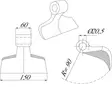 Slaghammare Maschio typ 14, M03400410R - Strimlare - M03400410R - 2