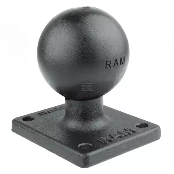 RAM kuladapter med AMPS-platta, 1,5" kula - "Förartillbehör" - RAMC347U - 1